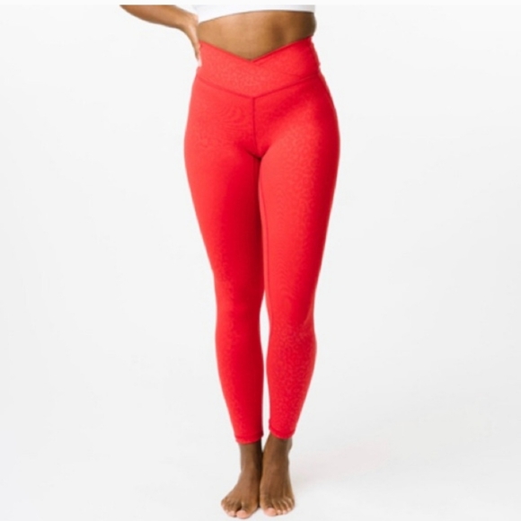 Red Leopard zyia Light n Tight - Picture 4 of 5